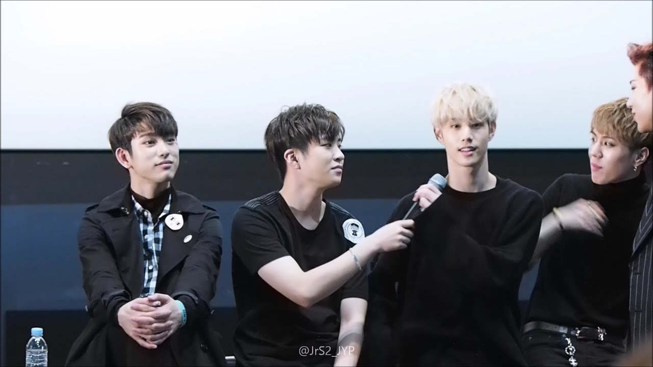 151023 GOT7 청량리 팬싸인회 진영이 focus 마지막 인사까지~