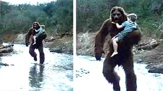 8-Year-Old Boy Vanishes in the Wilderness, Footage Shows Bigfoot Took Him