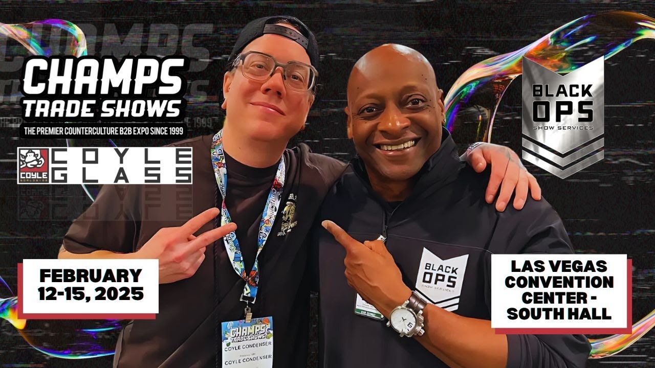 Meet Coyle Condenser at Champs Trade Shows 2025: Glass, Craftsmanship & Cannabis History