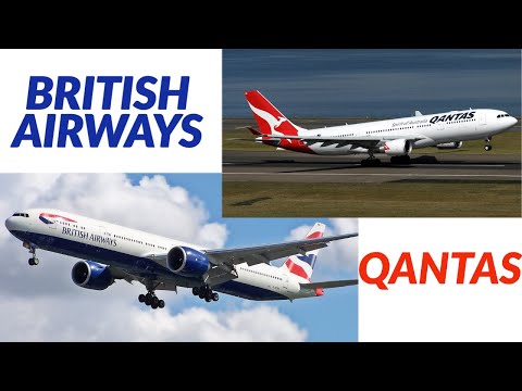 Wideo: Różnica Między Qantas A British Airways