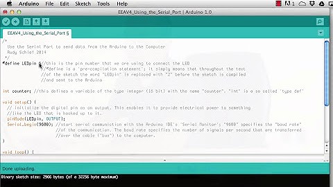 EEawesome Video 4: Using the Arduino Serial Port for Communicating with the Computer