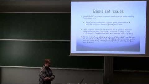 Mikael Kuisma: Spin-Polarized GLLB-SC potential and efficient real time LCAO-TDDFT for large systems