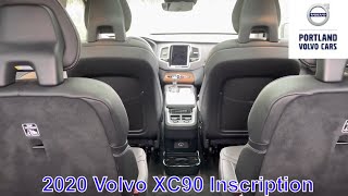 Volvo XC90 Onyx Black Metallic 2020 Inscription с капитанскими креслами!