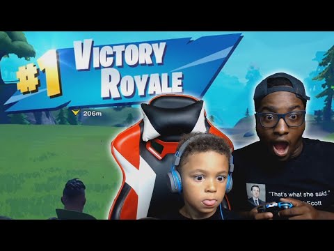 My 5 Year Old Nephew Carried Me To A Win In Fortnite..