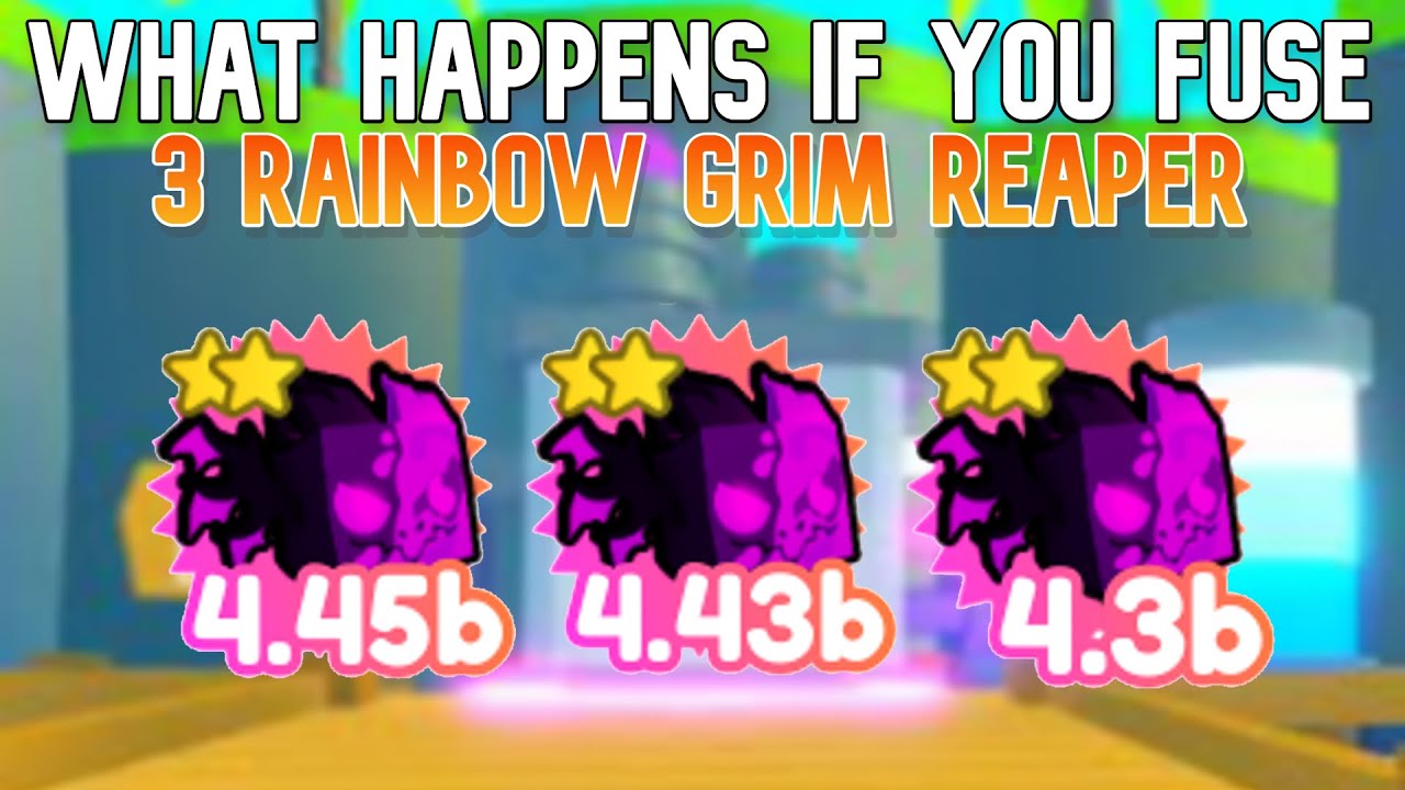 What Happens If You Fuse 3 Rainbow Blurred Agony (Alien Update)