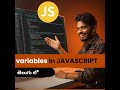 Variables in JavaScript? -telugu | JavaScript Series by Saiteja | HTML + CSS + JavaScript Projects