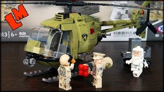 Военный лего-вертолет Военный лего-вертолет