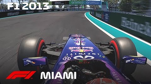 onboard F1 2013 RB9 MIAMI | Assetto Corsa