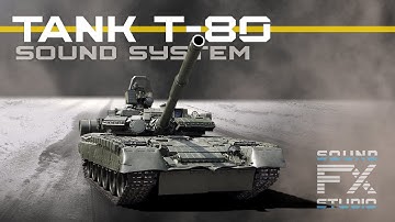 T-80 Sound System Demonstration for Unreal Engine (Tank V)