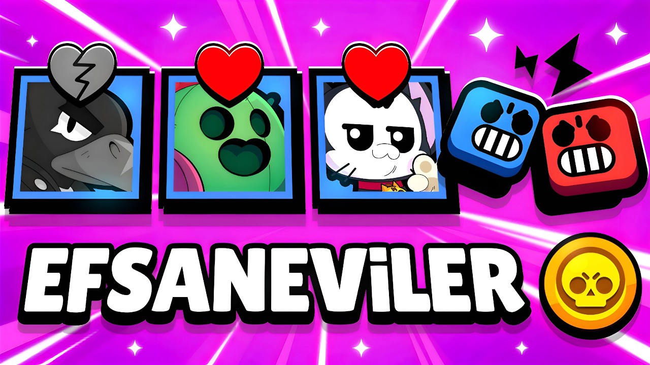 Sadece Efsanevilerle Düello Oynadım! 😱 | Brawl Stars