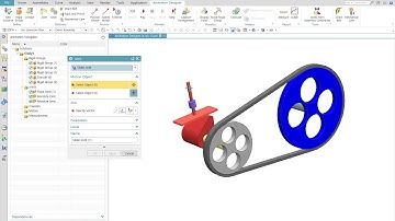 Animation Designer in NX 12Pulleys & CAM Simulation