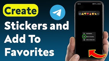 How To Create Stickers and Add To Favorites On Telegram (Updated)
