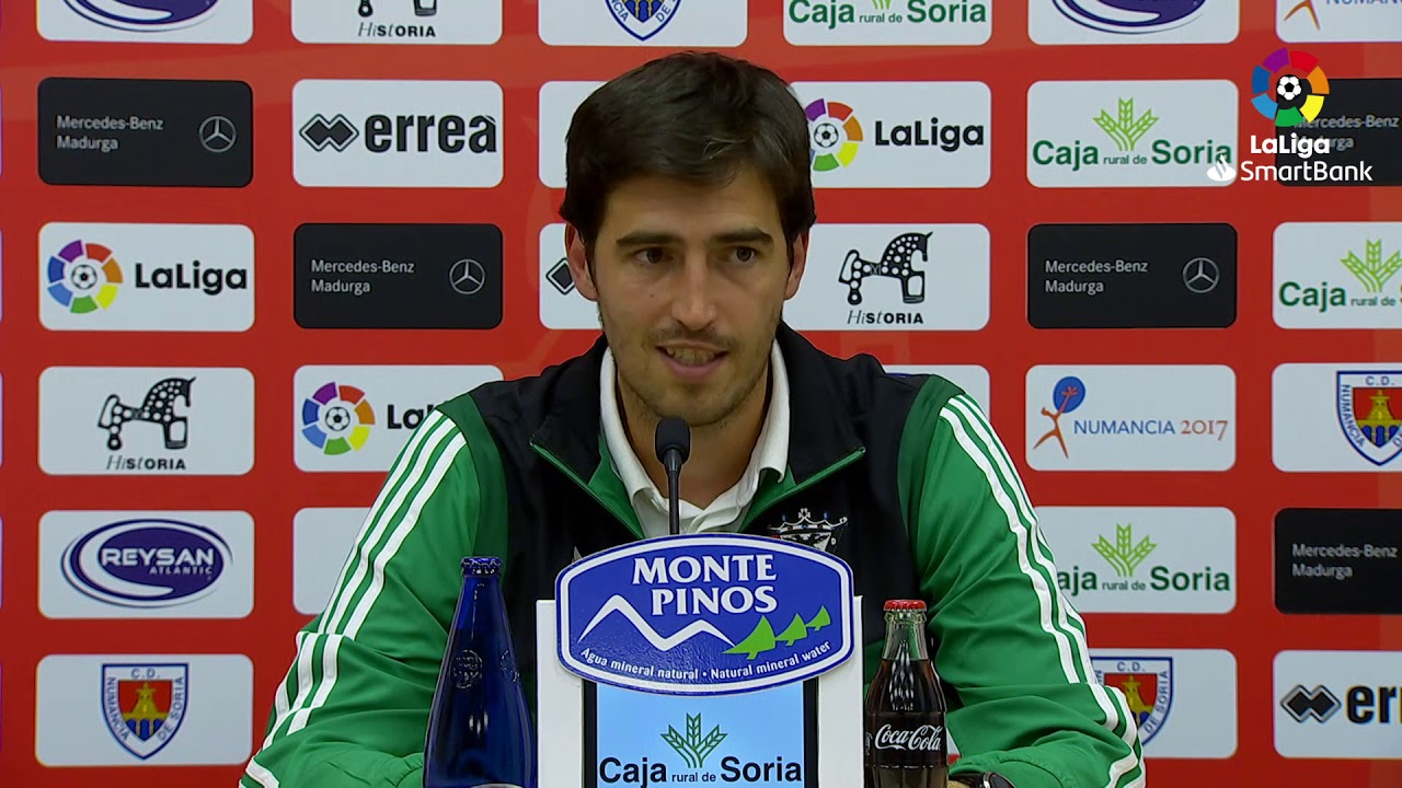 Rueda de prensa de Andoni Iraola tras el CD Numancia vs CD Mirandés (2 ...