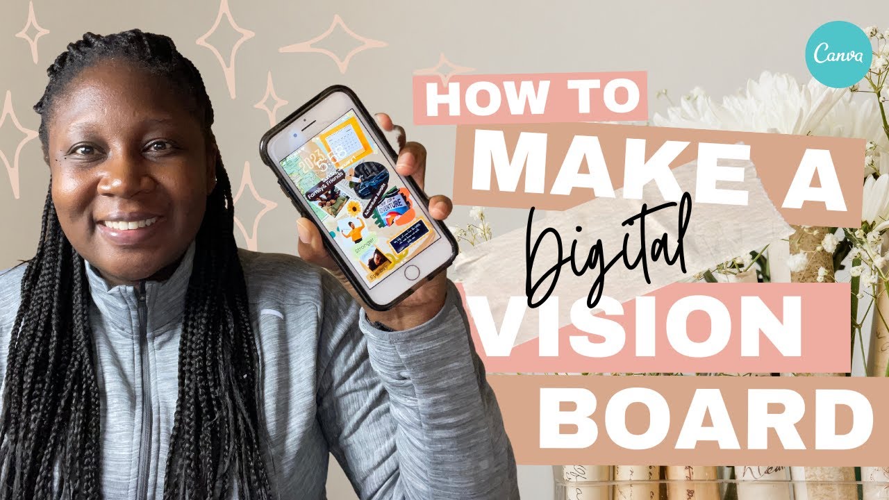 How to Make a Digital Vision Board in Canva for Free - YouTube