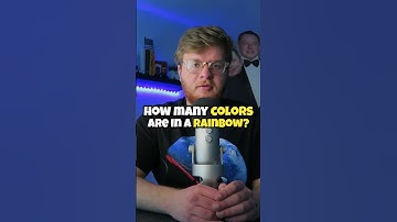 How many colors in a rainbow? Science Trivia Quiz