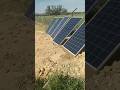 Solar Panel Setup for Tube Well Motor ⚡ | Solar Pump System Installation 🌞 #solarpump #solarproject