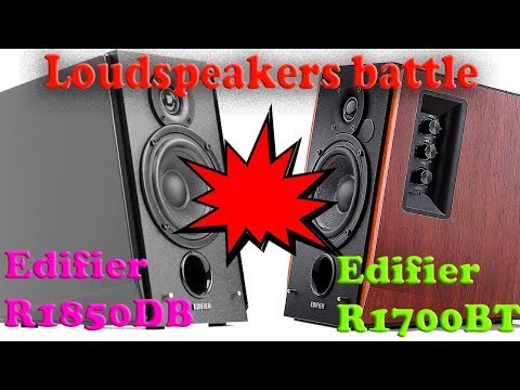 Edifier R1850DB vs Edifier R1700BT. Эпическая битва колонок.