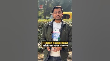 hidden fingerprint trick on your phone #shorts #fingerprint #animation #tipsandtricks #howto #tech