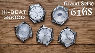 Grand Seiko 6146 projects from 1967 to 1972