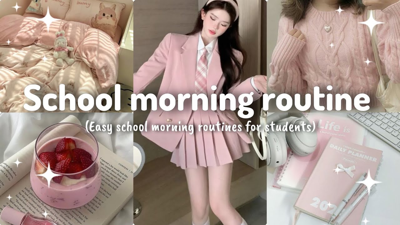 School morning routines ๐|| easy tips || step by step ๐ค - YouTube