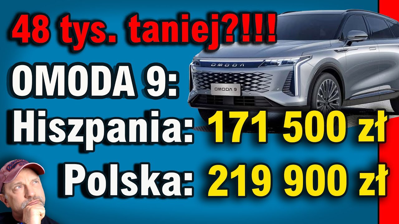 Polacy przepłacają za Omodę 9 ??? Cena w Hiszpanii zwala z nóg!