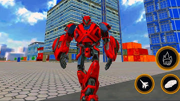 trò chơi Ô tô siêu RoBot biến hình * Supercar Robot transformer Game Android iOS Gameplay