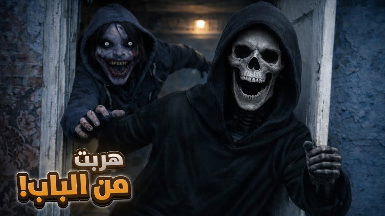 علمت على جيف وهربت من الباب!! Jeff the killer | جيف اتحول عملاق ☠️ !!