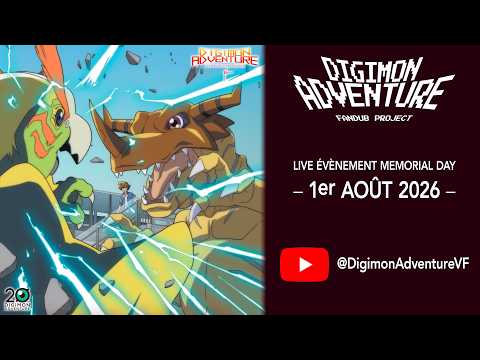 DIGIMON ODAIBA MEMORIAL DAY - Live d'infos sur Digimon