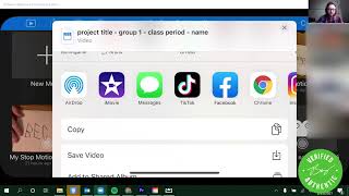 Stop Motion: How To Save Your Video from Stop Motion Studio