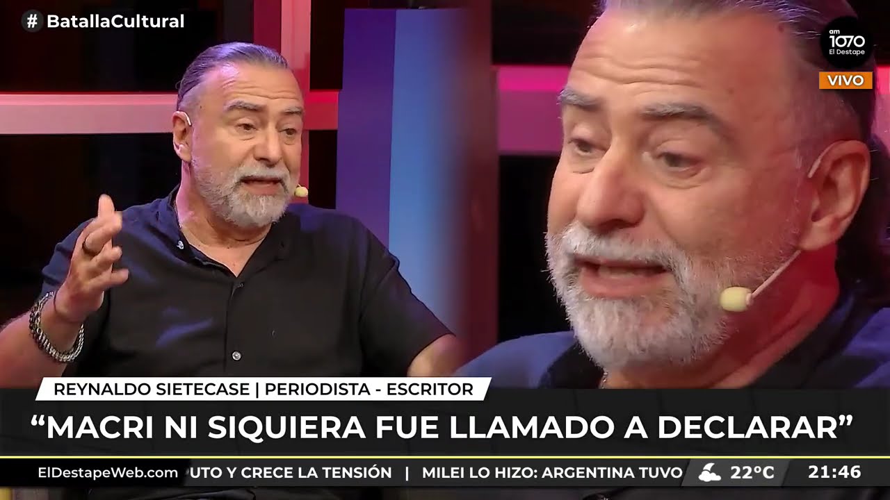 REYNALDO SIETECASE EN EL DESTAPE 🔥 