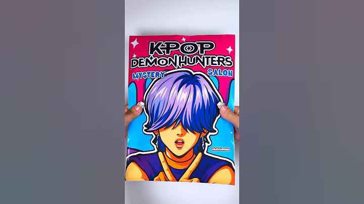 💜Kpop Demon Hunters Mystery Blind bag 케이팝 데몬 헌터스 미스테리 블라인드백 #papercraft #kpopdemonhunters  #netflix