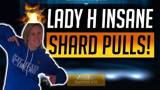 RAID: Shadow Legends | LADY H DEBUT, SHE DOES WHAT I HAVE NEVER DONE, PULLS A UNICORN!