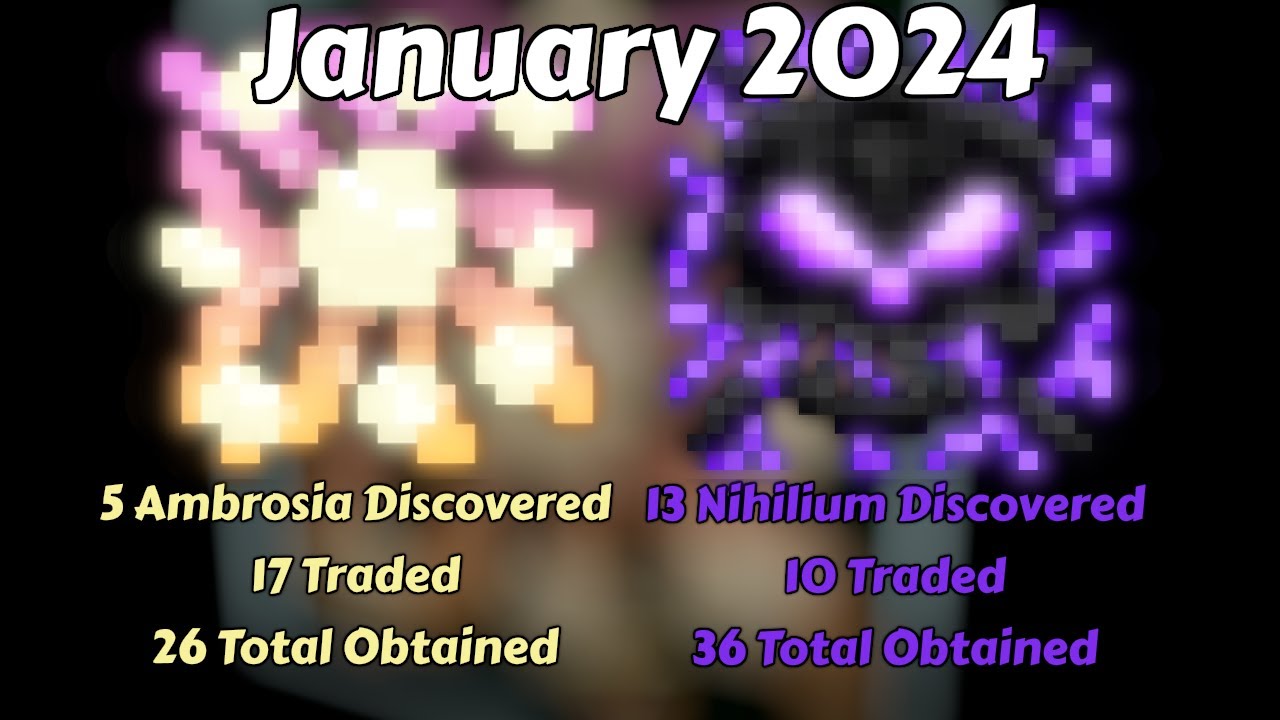 Ambrosia & Nihilium Finds & Trades January 2024 Azure Mines YouTube
