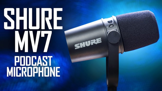 Shure MV7X Review  Setup & Test w/Rodcaster Pro and Comparison with Rode  Podmic 