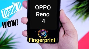 how to add and delete a Fingerprint in OPPO Reno 4