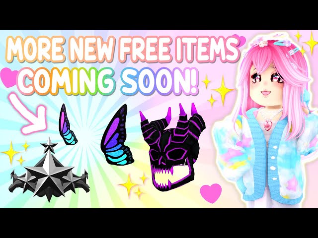 ✨NEW FREE UGC ITEMS COMING SOON!! ⭐ROBLOX Free Items Event 