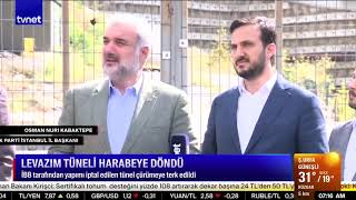 Levazim Tuneli Harabeye Döndü
