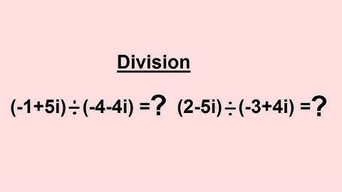 Algebra - Dividing Complex Numbers (Imaginary Numbers!) - (3 of 3)
