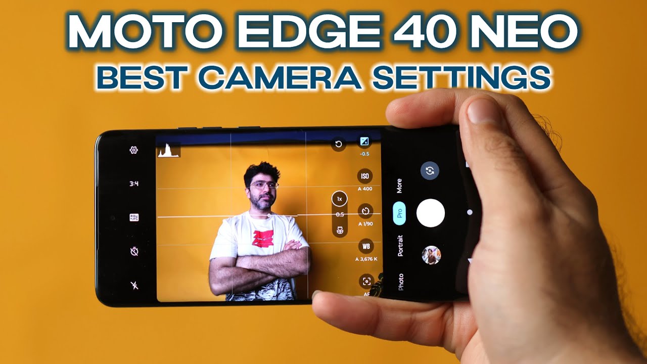 Moto Edge 40 Neo BEST Camera Settings (in Hindi)