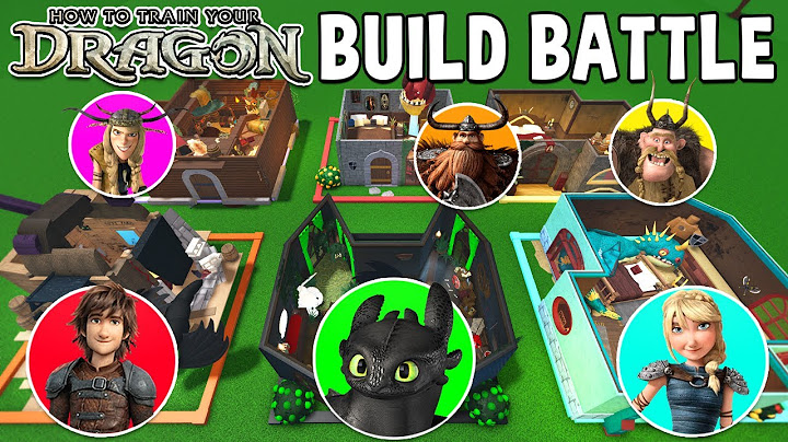 MEGA How to Train Your Dragon Build-Off CHALLENGE!
