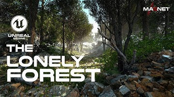 Unreal Engine 5 render II "The lonely forest "  II #render     #unrealengine5     #megascans