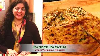 Paneer Paratha | Chili Cheese Flatbread | चिली पनीर पराँठा