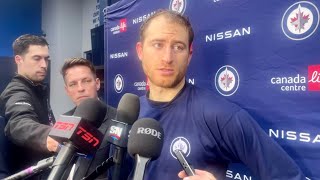 Winnipeg Jets vs Carolina Hurricanes post-game media: Gabriel Vilardi