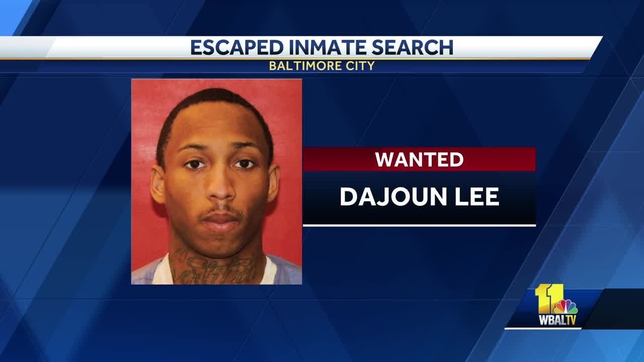 maryland board of nursing DPSCS searching for inmate who jumps out of transport van