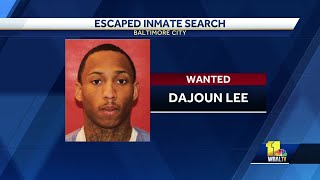 DPSCS searching for inmate who jumps out of transport van