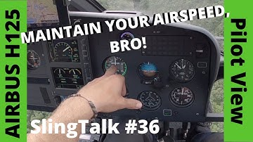 SlingTalk #36 Steep climbs while managing Airspeed // H125 Norway Sling load helicopter fpv