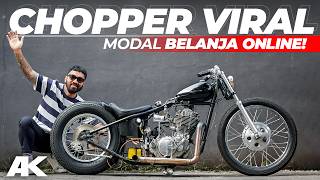 CHOPPER SKENA! Yamaha SR 400 Viral feat @krispanji  #AtenxKatros