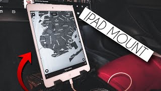 How to mount iPad in Tesla Model 3 (Best iPad Mount from Freeyourtesla)