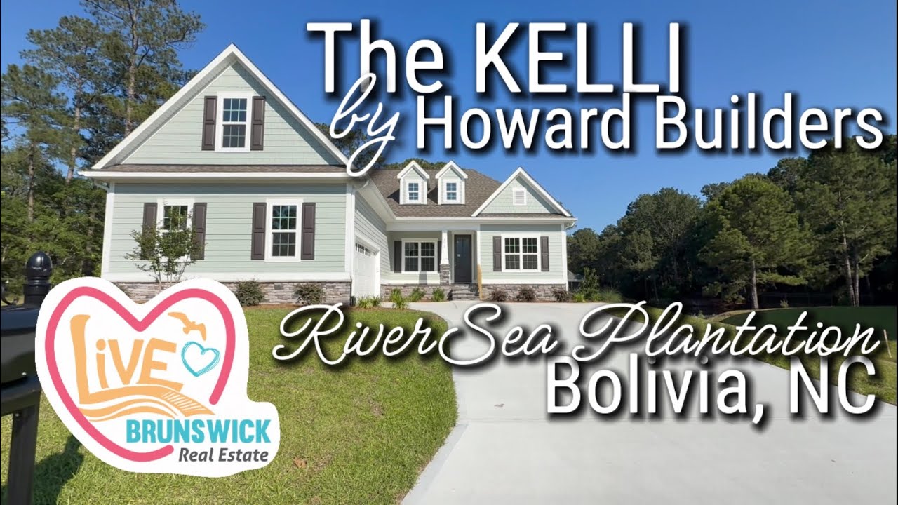 The Kelli on Deke Court π Howard Builders π‘ RiverSea Plantation π₯° Bolivia, NC