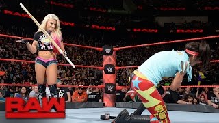 Alexa Bliss unloads on Bayley with a kendo stick: Raw, May 15, 2017